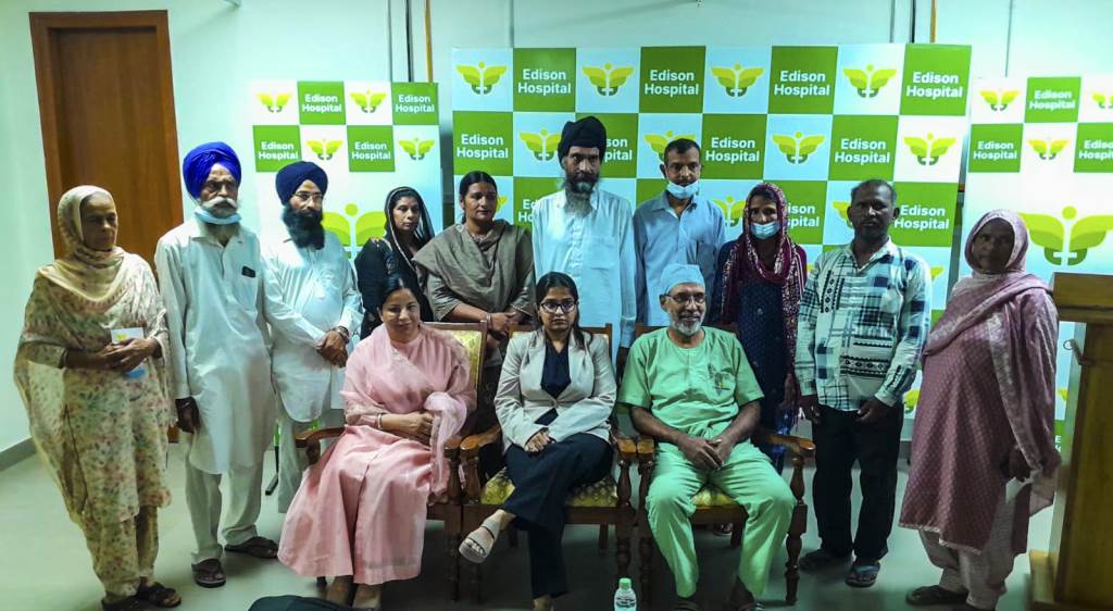 Kidney Donors Honored on the Occasion of Raksha Bandhan